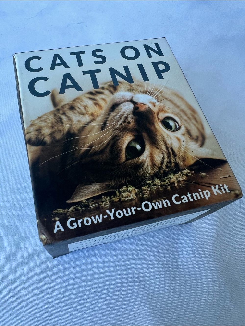 Cats on Catnip Grow Your Own Catnip Kit Cat Lover Gift Pet Kitten
